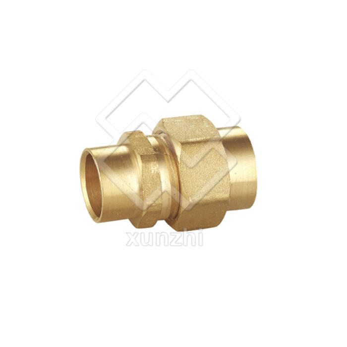 XGJ01023螺纹管件热销定制黄铜锻造塑性螺纹压缩管件