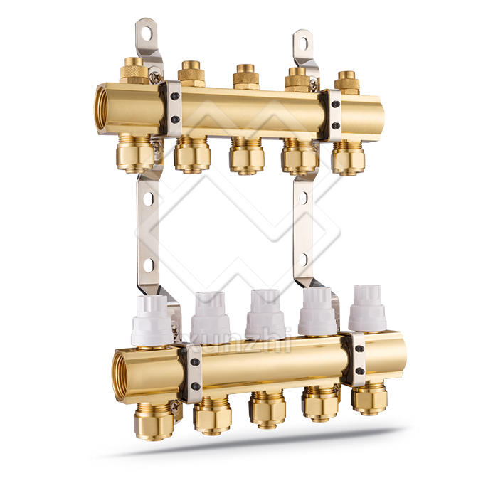 XNT01009 设计多路黄铜水阀歧管，质优价廉