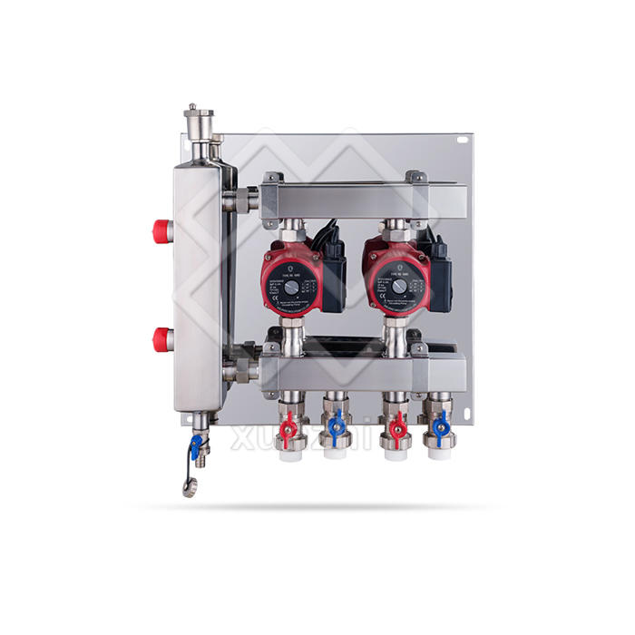 XNT02009 耐用地暖系统 混合控制中心水歧管系统